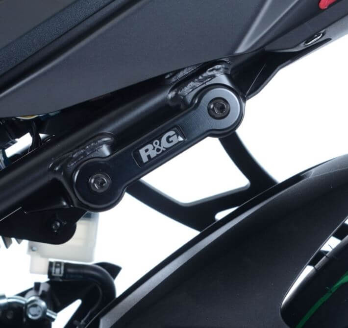 R&G Racing Exhaust Hanger & Footrest Blanking Plate Kit '17-'20 Suzuki GSX 250R