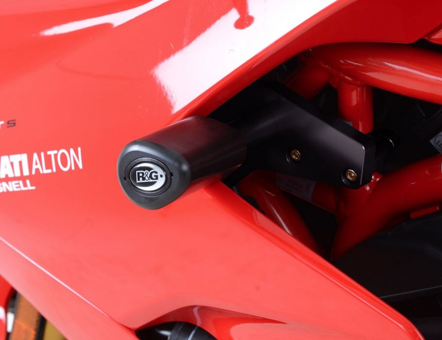 R&G Racing Aero Style No-Cut Frame Sliders 2017-2018 Ducati Supersport / S