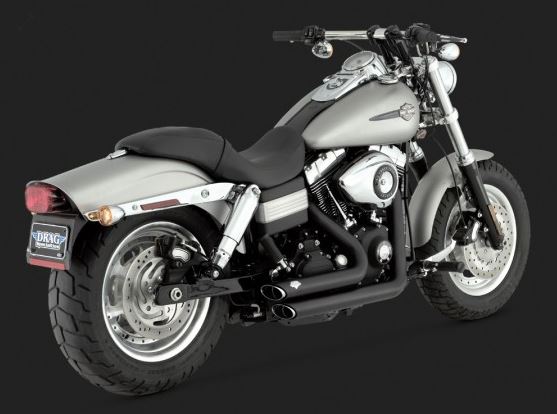 Vance & Hines PCX Shortshots Staggered Full Exhaust '06-'11 Harley-Davidson Dyna