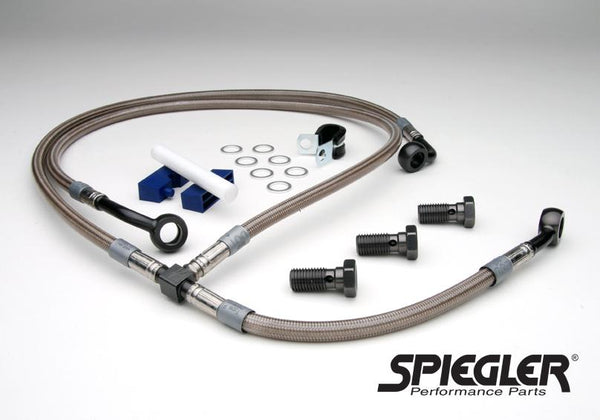 Spiegler Braided Rennsport Front Brake Line Kits for 2012-2014 Suzuki GSX-R1000