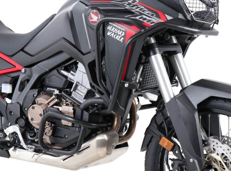 Hepco & Becker Tank Guard for '19-'20  Honda CRF1100L Africa Twin - Black