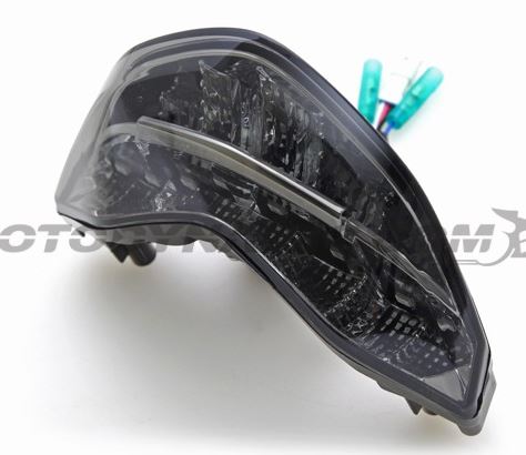 Motodynamic Sequential LED Tail Light for '14-'18 Ducati Monster 797/821/1200, '17-'18 Supersport - Smoke