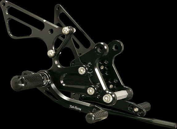 Sato Racing Adjustable Rearsets '09-'12 Kawasaki ZX-6R