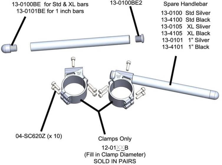 Woodcraft 3-Piece Split Clip-On Assembly