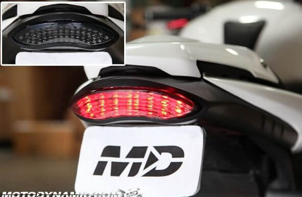 Motodynamic Sequential LED Tail Light for '13-'19 Triumph Speed Triple