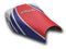 LuiMoto Tribal Flight CF Seat Covers 2004-2007 Honda CBR1000RR - CF Red/Pearl/SP Blue