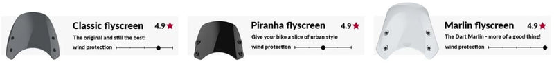 Dart Piranha Flyscreen '16-'19 Yamaha XSR900