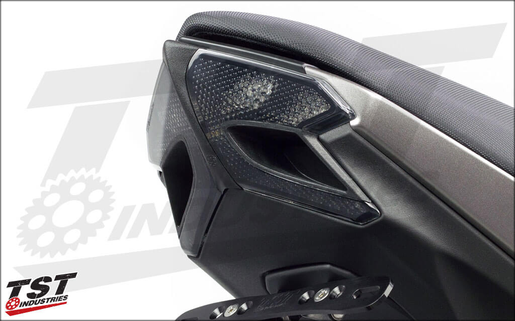 TST Industries LED Integrated Tail Light for '17- Kawasaki Z125