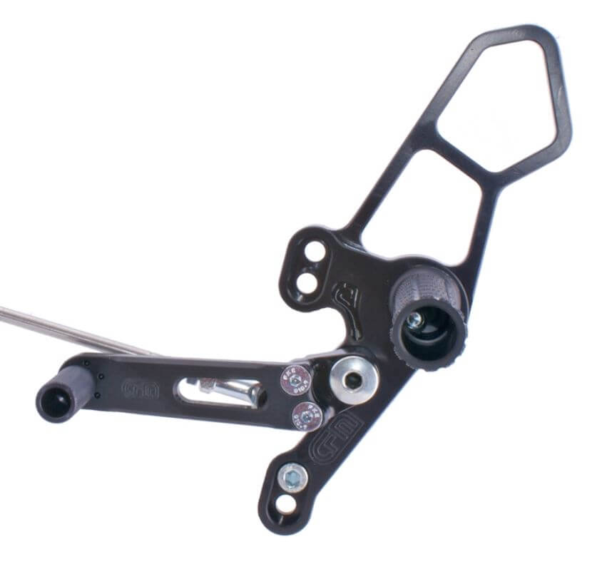 Woodcraft Adjustable Rearsets '14-'21 Yamaha FZ07/MT07/XSR700