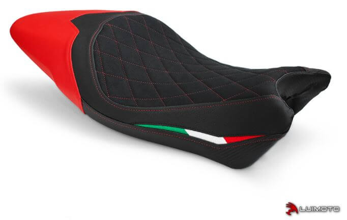 LuiMoto Diamond Seat Cover '17-'20 DUCATI MONSTER 797| Rider