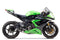 Two Brothers Racing S1R Carbon Slip-On Exhaust System for '09-'21 Kawasaki ZX6R/6RR