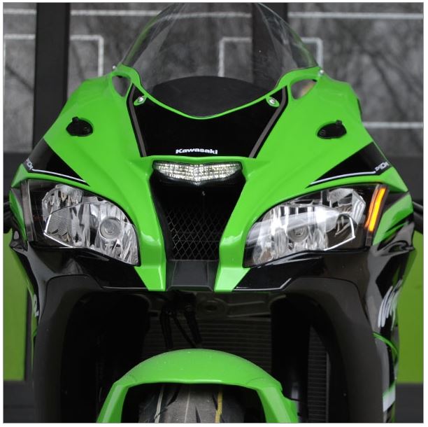 New Rage Cycles LED Front Turn Signals w.Block Off Plates for 2016
