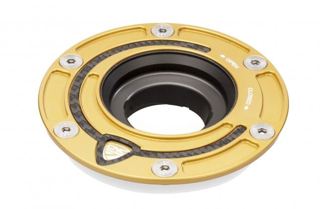 CNC Racing Fuel Tank Cap Flange Carbon