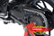 ILMBERGER Carbon Fiber Swingarm Cover w.Chain Guard 2011-2012 Triumph Speed Triple / R 1050