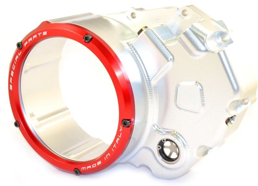 DucaBike CCDV05 3D-EVO Clear Clutch Cover for Ducati Hypermotard/Monster 821/Multistrada 950/Scrambler 1100/Supersport 950