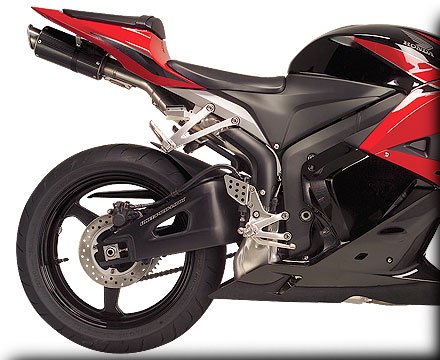 Hotbodies Racing MGP Growler Carbon Slip-on Exhaust System 2007-2012 Honda CBR600RR