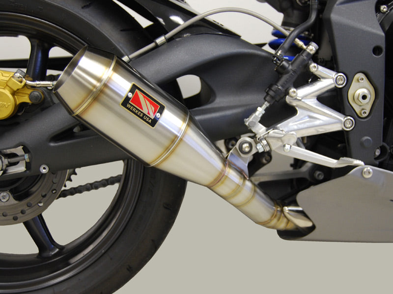 Competition Werkes GP Stainless Steel Slip-on Exhaust 2007-2012 Triumph Street Triple 675/R
