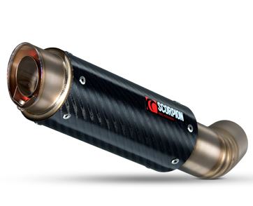 Scorpion RP-1 GP Carbon Slip-On Exhaust for '14-'20 Yamaha R3/R25