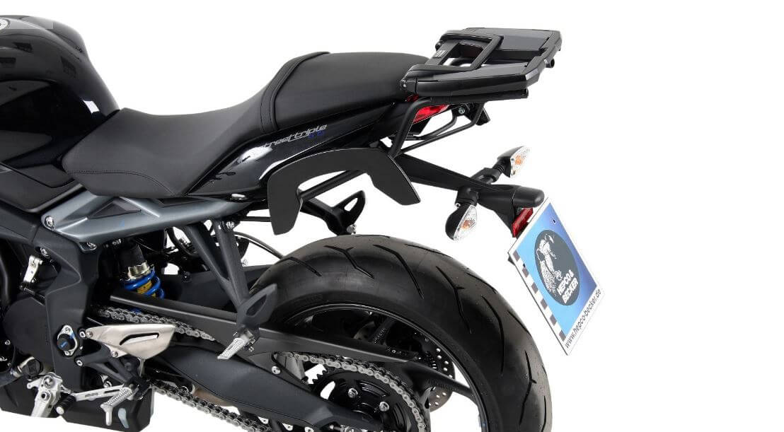 Hepco & Becker C-Bow Carrier Softbags for '13-'19 Triumph Street Triple/R