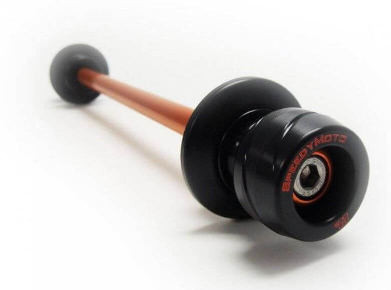 SpeedMoto Rear Axle Slider / Swingarm Spools - Ducati Large Hub