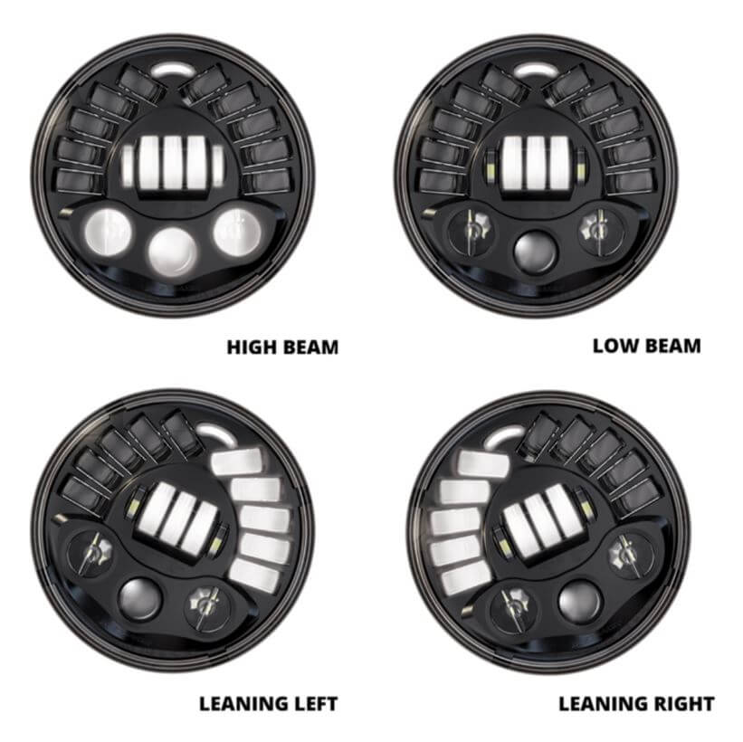 MOTODEMIC LED Headlight Conversion Kit for '17+ Suzuki SV650