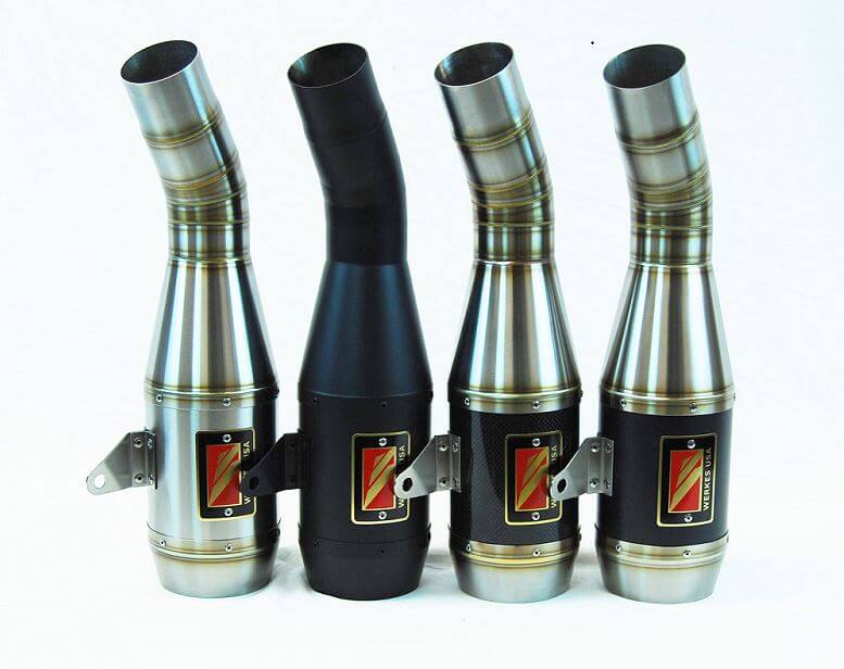 Competition Werkes GP SS/Carbon Slip-on Exhaust 11-18 Ducati Diavel