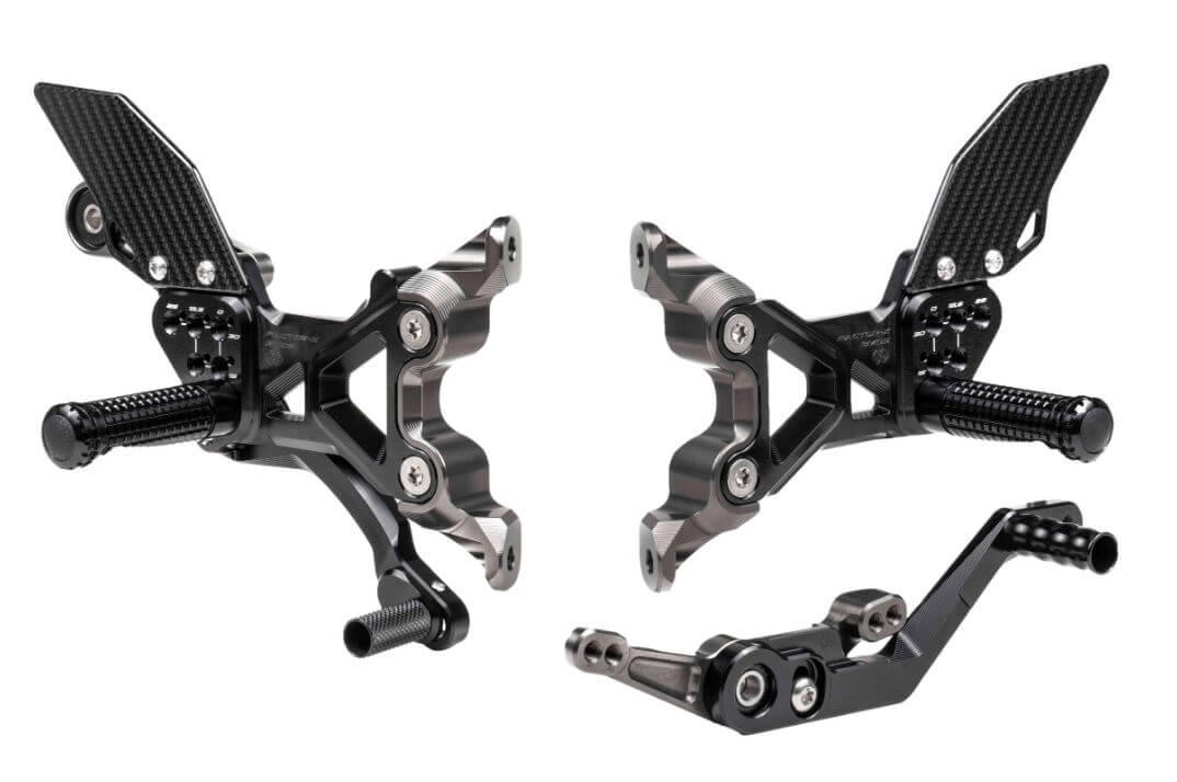 Gilles Tooling FXR Adjustable Rearsets '19-'23 BMW S1000RR