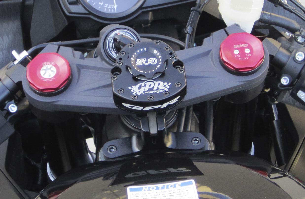 GPR V5-S Stabilizer/Steering Damper '13-'18 Kawasaki ZX-6R