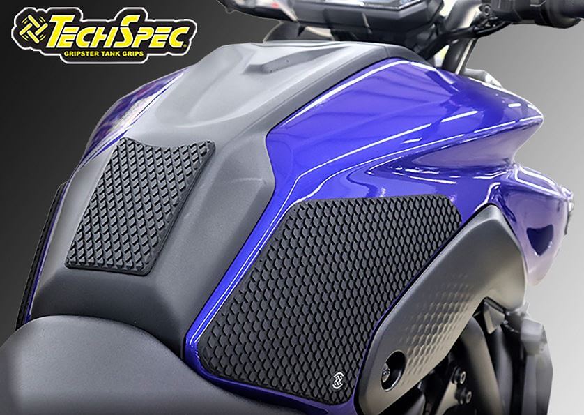 TechSpec Snake Skin Tank Grip Pads 2021+ Yamaha MT-07