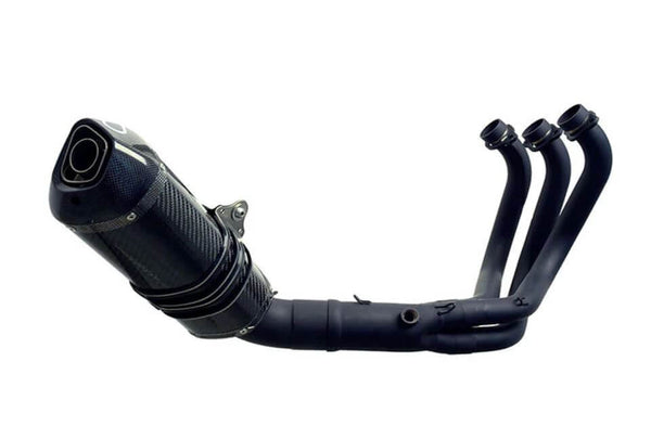Termignoni Relevance Total Black Edition Full Exhaust System '14-'19 Yamaha MT-09/FZ-09/XSR900