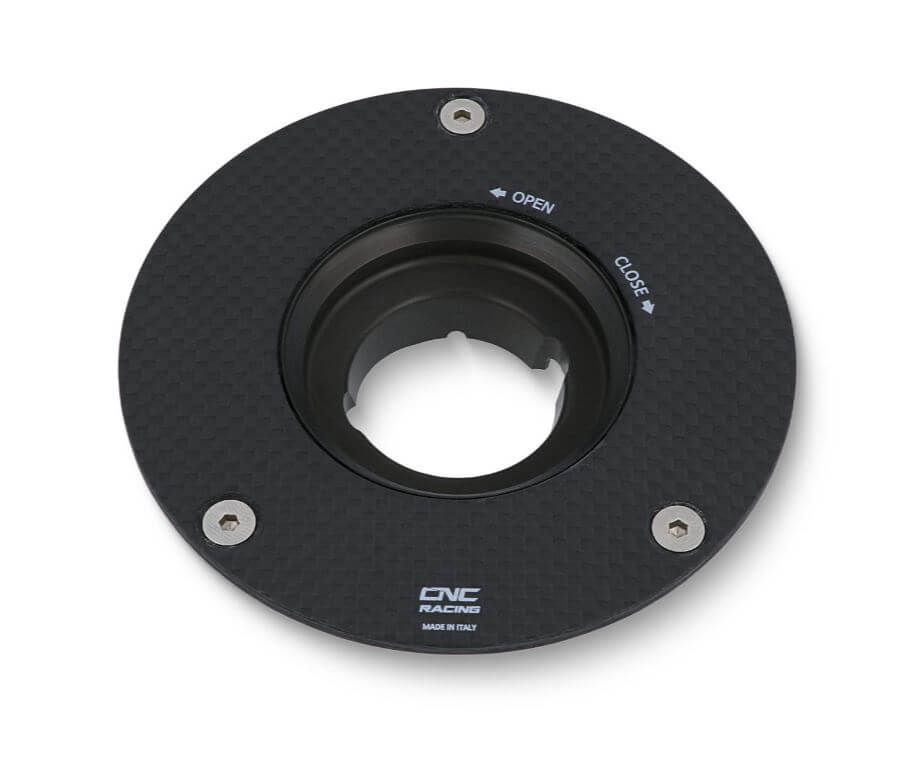 CNC Racing Carbon Fiber Fuel Tank Cap Flange