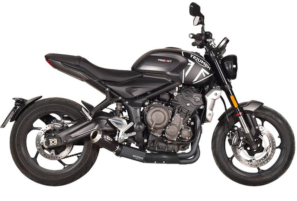 Spark "GP" Euro5 Stainless Steel Full Exhaust '21-'22 Triumph Trident 660