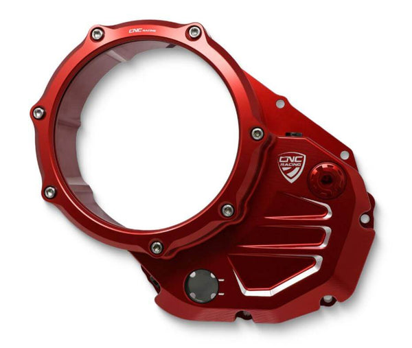 CNC Racing Clear Clutch Cover 2019+ Ducati Hypermotard 950/SP, Multistrada 950/S, Scrambler 1100