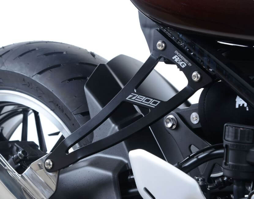 R&G Racing Exhaust Hanger & Footrest Blanking Plate Kit 2018+ Kawasaki Z900RS