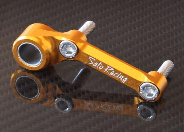 Sato Racing Shift Spindle Holder '21-'22 Triumph Trident 660, '06-'12 Daytona 675, '08-'16 Street Triple