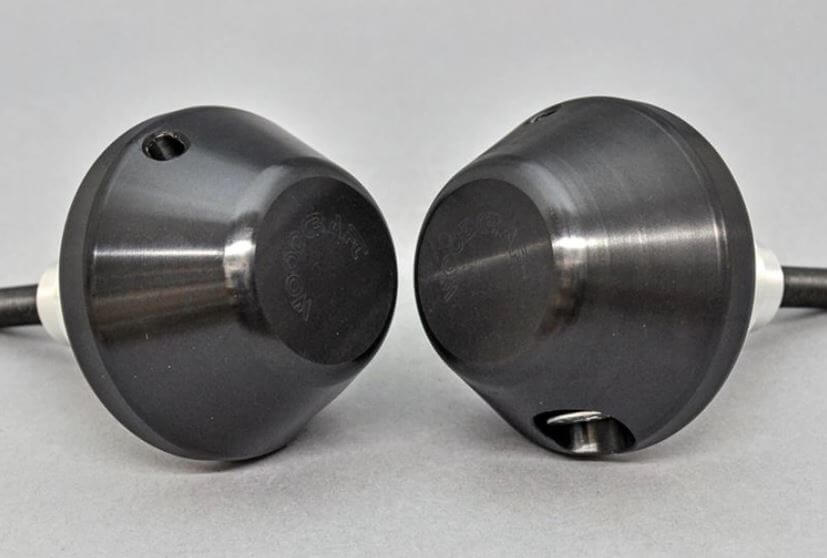Woodcraft Frame Slider Kit Triumph '13-'17 Street Triple/'13-'21 Daytona 675/765