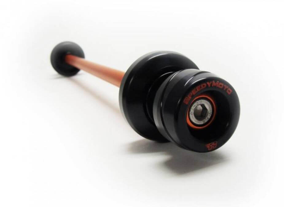 SpeedyMoto Rear Axle Slider Kits - Ducati Scrambler, Monster 696/ 695/795