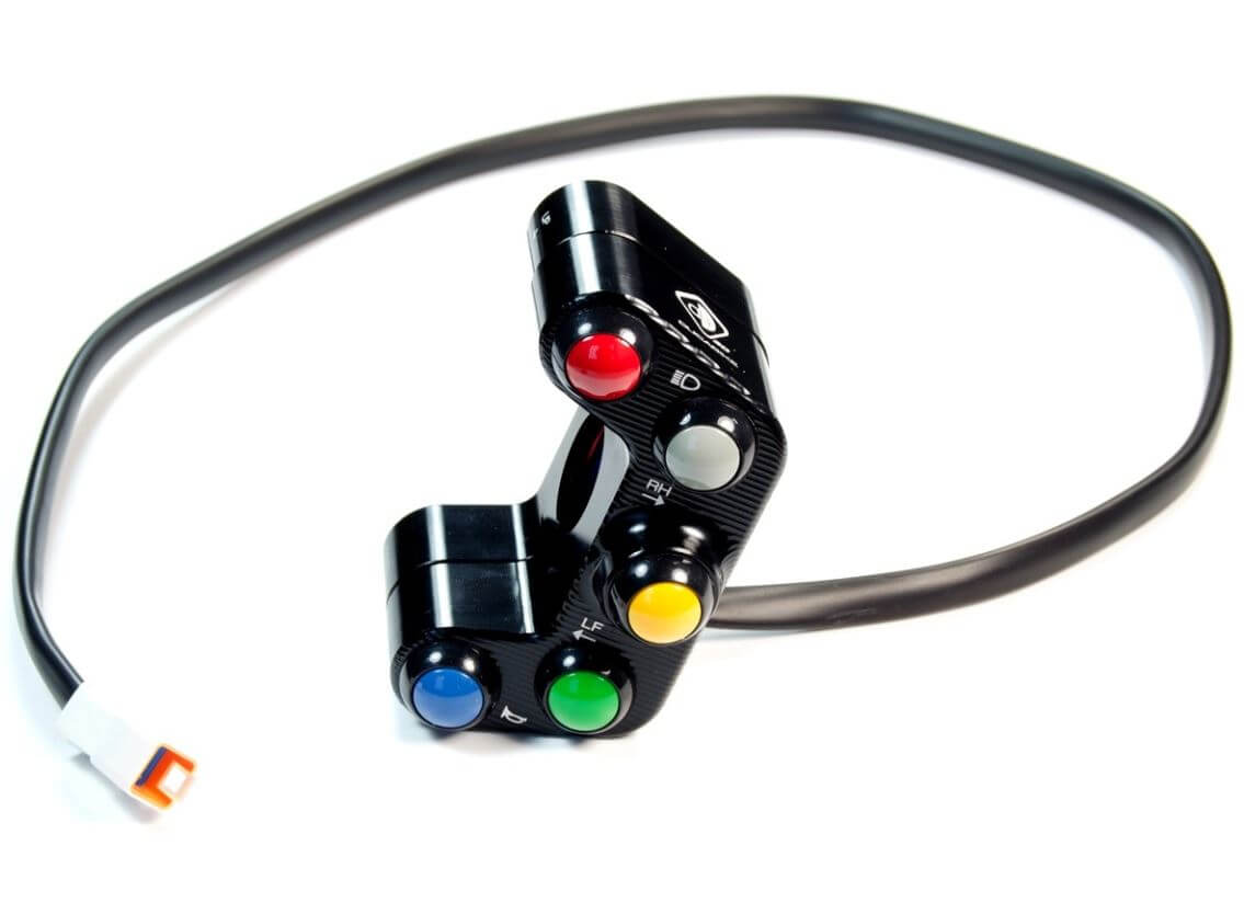 Ducabike Billet Left Hand Street 7 Button Switch for Ducati (check fitment chart)