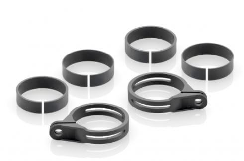 Rizoma Front Fork Indicator Adapters (Pair) | Ø 50-55mm