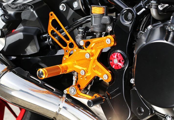 Sato Racing Adjustable Rearsets '18 and up Kawasaki Z900RS
