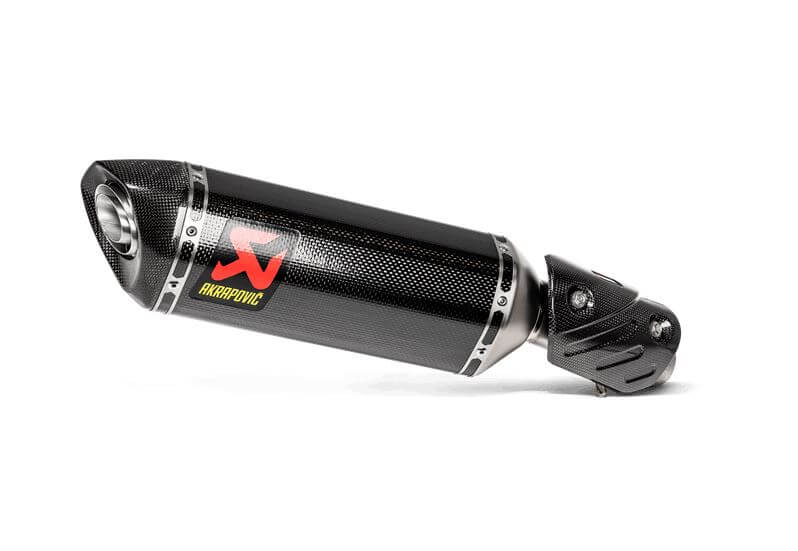 Akrapovic Slip-On Line (Carbon) Exhaust '09-'20 Kawasaki ZX6R, '13-'20 ZX6R 636