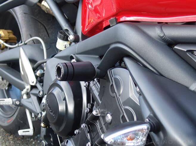 Sato Racing Frame Sliders 2007-2012 Triumph Street Triple 675/R