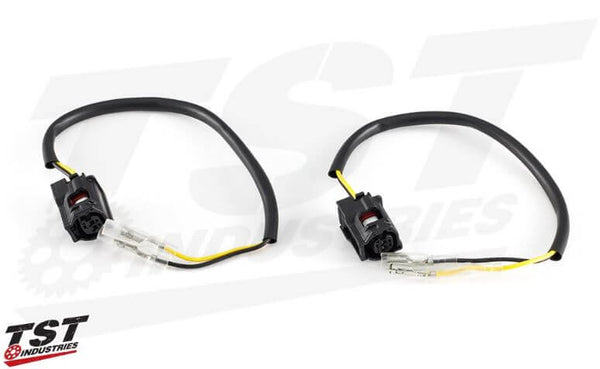 TST Industries Signal Plug Converters '15-'20 Yamaha R1, '16-'20 MT-10/FZ-10 (Rear), '17-'20 R6, '20-'21 MT-03, '21- MT-07/MT-09 (Rear)