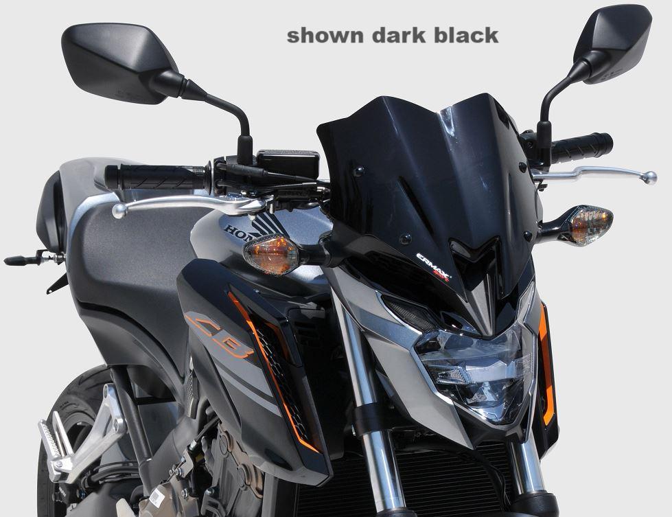 Ermax 31cm Sport Nose Screens / Windscreens for 2017-2018 Honda CB650F