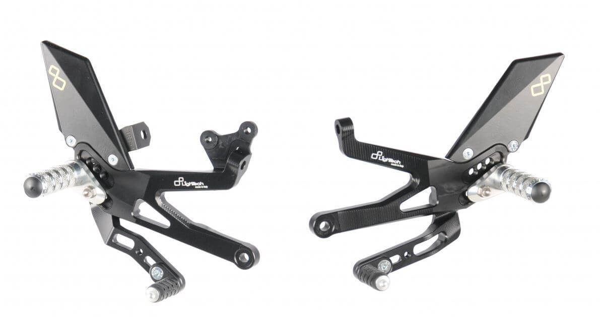 LighTech Adjustable Rearsets 2018+ Ducati Panigale V4/S/R