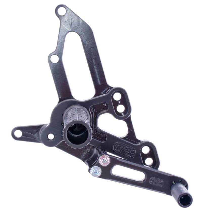 Woodcraft Adjustable Rearsets (Std/GP Shift) '14-'20 Yamaha FZ07/MT07/XSR700