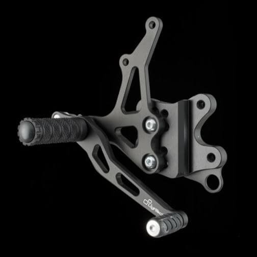 LighTech Adjustable Rearsets w/Folding Foot Pegs 2009-2016 Suzuki GSXR 1000