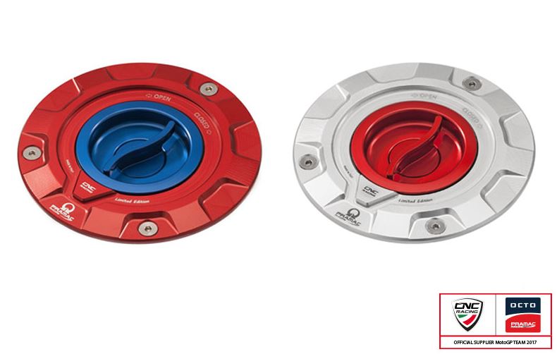 CNC Racing Pramac Racing Limited Edition Fuel Tank Cap for Ducati