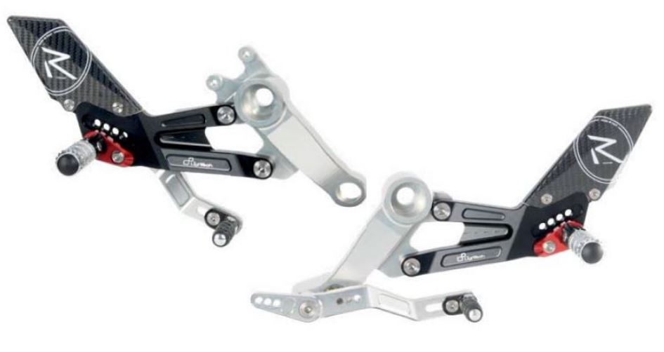 Buy Lightech R Series Rearsets '20-'21 Aprilia RS / Tuono 660