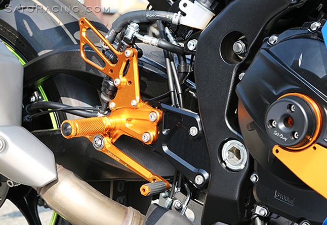 Sato Racing Race Concept Rear Sets 2017+ Suzuki GSX-R1000/R